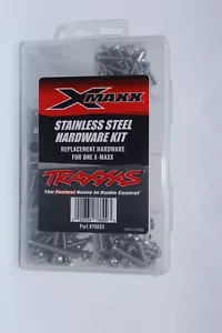 Traxxas TRX 7889 X Hardware Kit Edelstahl X MAXX Stainlees Steel NEU OVP - Bild 1 von 4