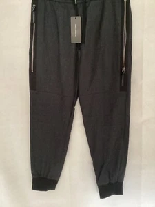DOLCE & GABBANA GREY PLAID JOGGING BOTTOMS BNWT SIZE 48 GREY B5 - Picture 1 of 6