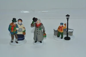 DEPARTMENT 56 HERITAGE VILLAGE A CHRISTMAS CAROL MORNING SET OF 3 5588-3 - Picture 1 of 3