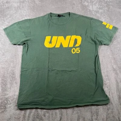 Camiseta Undefeated Para Hombre Play Hard Verde Talla Grande Manga Corta Cuello Redondo Foto 1 de 4