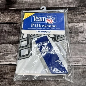 NEW Vintage Dallas Cowboys Helmet Star Single Pillowcase 1995 Unused  NFL - Picture 1 of 5