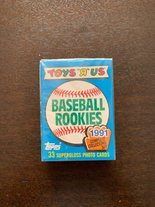 1991 TOPPS TOYS R US Baseball Rookies 33 Supergloss Card Set Sealed Frank Thomas - Picture 1 of 2