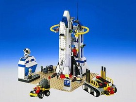 LEGO 6456 - Town: Space Port - Mission Control - 1999 - NO BOX