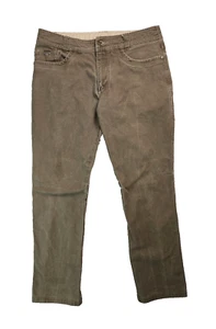 Kuhl The Law Jeans Vintage Patina Dye Braun Canvas Hose Herren 36x32 Outdoor - Bild 1 von 6
