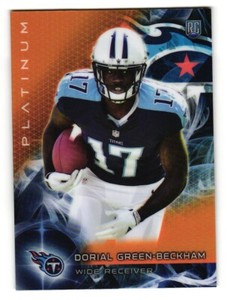 2015 Topps Platinum #122 Dorial Green-Beckham Rookie Orange Refractors