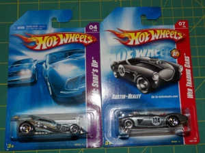 2X - 2008 Hot Wheels - Surf Crate & Austin-Healey - Backwards Error - Picture 1 of 7
