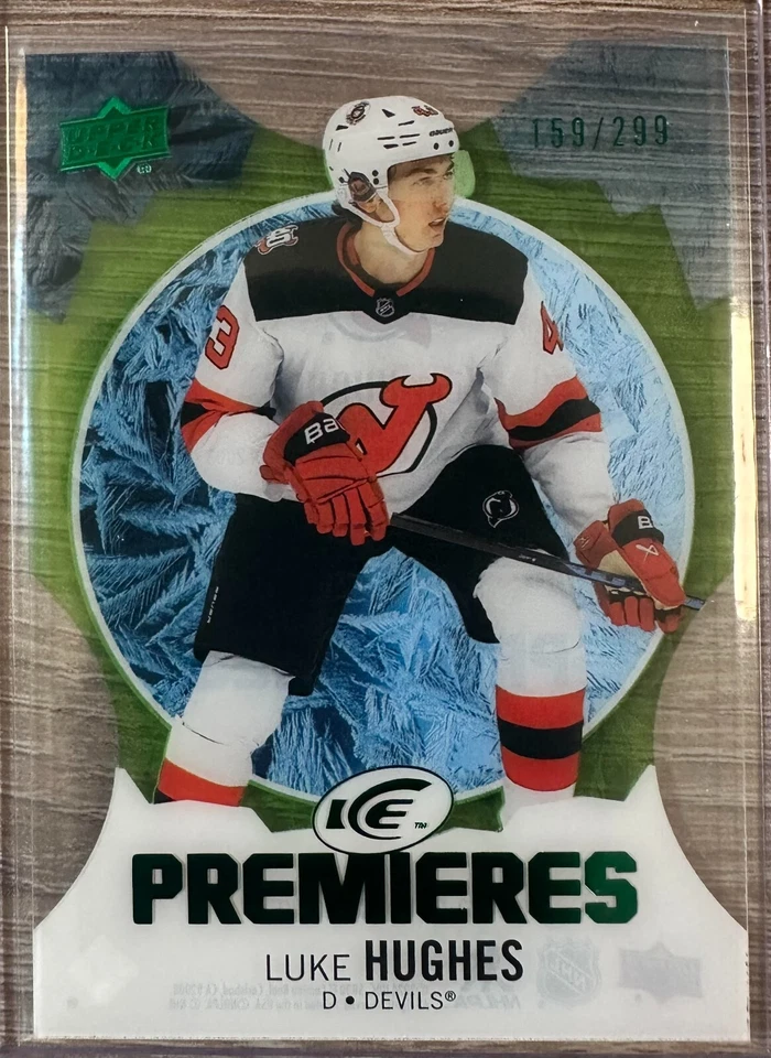 2023-24 UPPER DECK ICE HOCKEY PREMIERES GREEN, BLUE & TRUE RCs-PICK FROM LIST! - Image 1 of 2