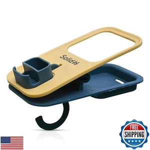 Clip on Cup Holder for Beach Chairs with Phone Holder - Multifunctional Beach - Picture 1 of 5