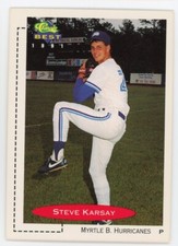 1991 Classic Best Minor League Steve Karsay #119 Rookie RC