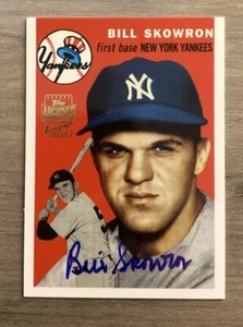2001 Topps Archives Auto Bill Moose Skowron Auto New York Yankees - Bild 1 von 1