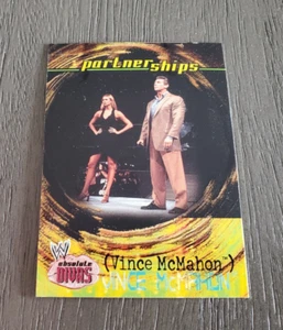 2002 WWE Fleer Absolute Vince McMahon Stacy Keibler Card 52 - Picture 1 of 2