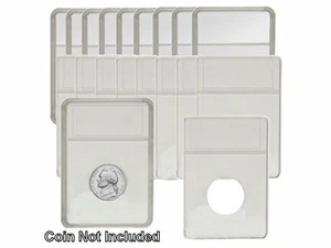 BCW - Display Slab with Foam Insert-Combo, Nickel White, 10 pack - Picture 1 of 7