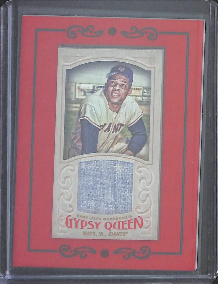2016 Topps Gypsy Queen Mini Jersey #GMR-WM Willie Mays - Image 1 of 1
