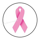 2cm 32xAufkleber Sticker Decal Pink Ribbon Breast Cancer Awareness Rund R103
