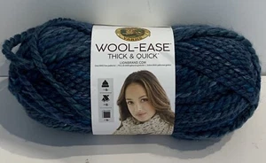 Lion Brand Lana Fácil 545 Grueso y Rápido Noche de Oscuro 5 oz - 87 yardas Súper Bulky - Imagen 1 de 9