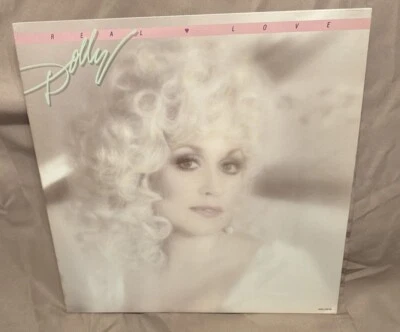 Dolly Parton *Real Love *LP record *1985 *RCA   Vintage AHL1-5414 *COUNTRY - Image 1 of 3