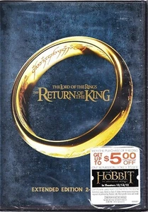 The Lord of the Rings - Return of the King - Extended Edition 4+Hours New 2DVD - Picture 1 of 3