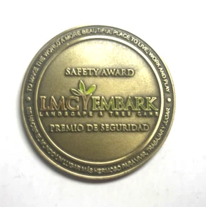 LMC Embark Safety Award 1,75" - Werbemünze Landschaft & Baumpflege - Bild 1 von 2
