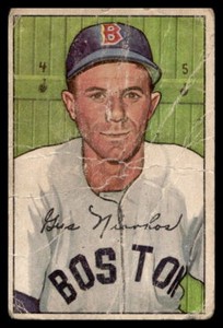 1952 Bowman #129 Gus Niarhos  Boston Red Sox Low Grade Filler