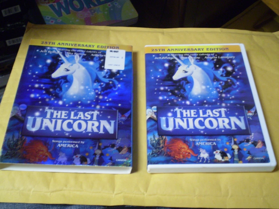 The Last Unicorn   (DVD, 2007)  25th Anniversary Edition  w/Slipcover Foto 1 de 1