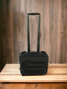TUMI Wheeled Alpha Compact Briefcase Laptop Carry On Case Luggage # 26124DH