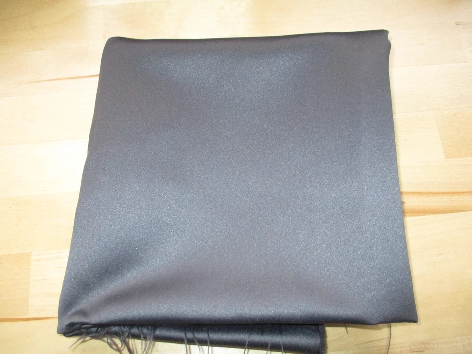 Pewter gray color matte poly satin dress/home decor fabric  58"w x 3/4 yard - Image 1 of 1