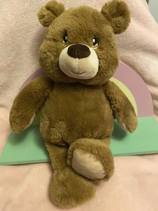 Tesco Brown Teddy Bear Soft Toy Comforter Go Play Range - Picture 1 of 3
