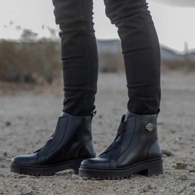 Botín elástico Harley-Davidson Carney para mujer Foto 1 de 4