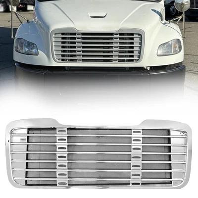 Rejilla para semirremolque Freightliner M2 2002-2022 cromada 100 106 112 con pantalla de errores Foto 1 de 4