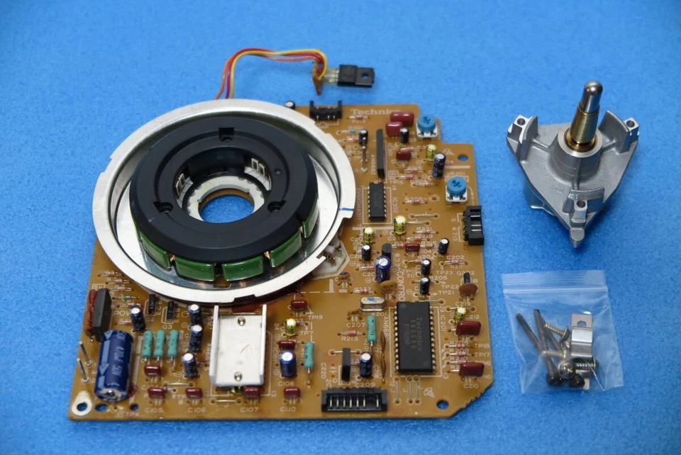 Technics SL-1200MK3D основная плата привод мотор детали DJ проигрыватель проверен рабочий - Изображение 1 из 4