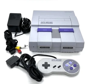 Super Nintendo SNES Console Controller Cables SNS-001 Japan TESTED WORKING VGC - Picture 1 of 24