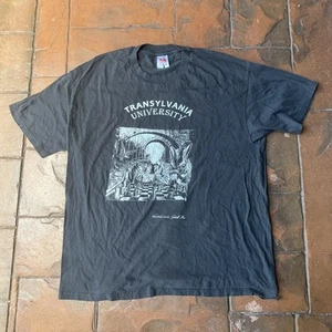 Vintage Transylvania University Gabriel Stan Art T-Shirt XL - Bild 1 von 7