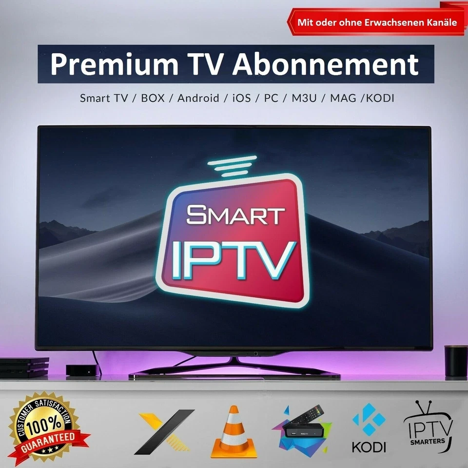ERST LESEN!!! TV STREAMS ECHTES PREMIUM🔥 APPLE ANDROID TVS PREMIUM AUS 🇩🇪 TOP - Bild 1 von 1