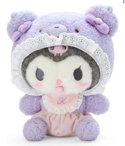 Sanrio Kuromi Plush Doll Latekuma Baby series from Japan - Picture 1 of 3