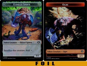 1x MTG - ELDRAZI SPAWN \\ OGRE TOKEN #02/28 - FOIL - Commander Masters - Picture 1 of 1