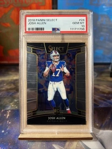 2018 Panini Select - Concourse Josh Allen #24 (RC) PSA 10 Gem Mint - Bild 1 von 2