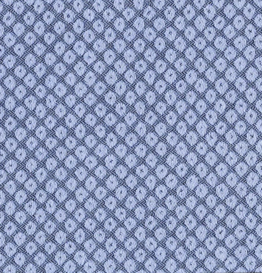 TELA PERENNE EXTERIOR/INTERIOR, 3 yardas, patrón “SHIBORI” en azul francés Foto 1 de 4