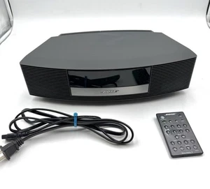 BOSE WAVE RADIO II AM/FM Alarm Clock Radio Model: AWR1B2 (Black) W/ Remote - Picture 1 of 20
