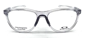 New Oakley ADMISSION Men's Eyeglasses Matte Clear Spacedust Size 54 - Picture 1 of 7