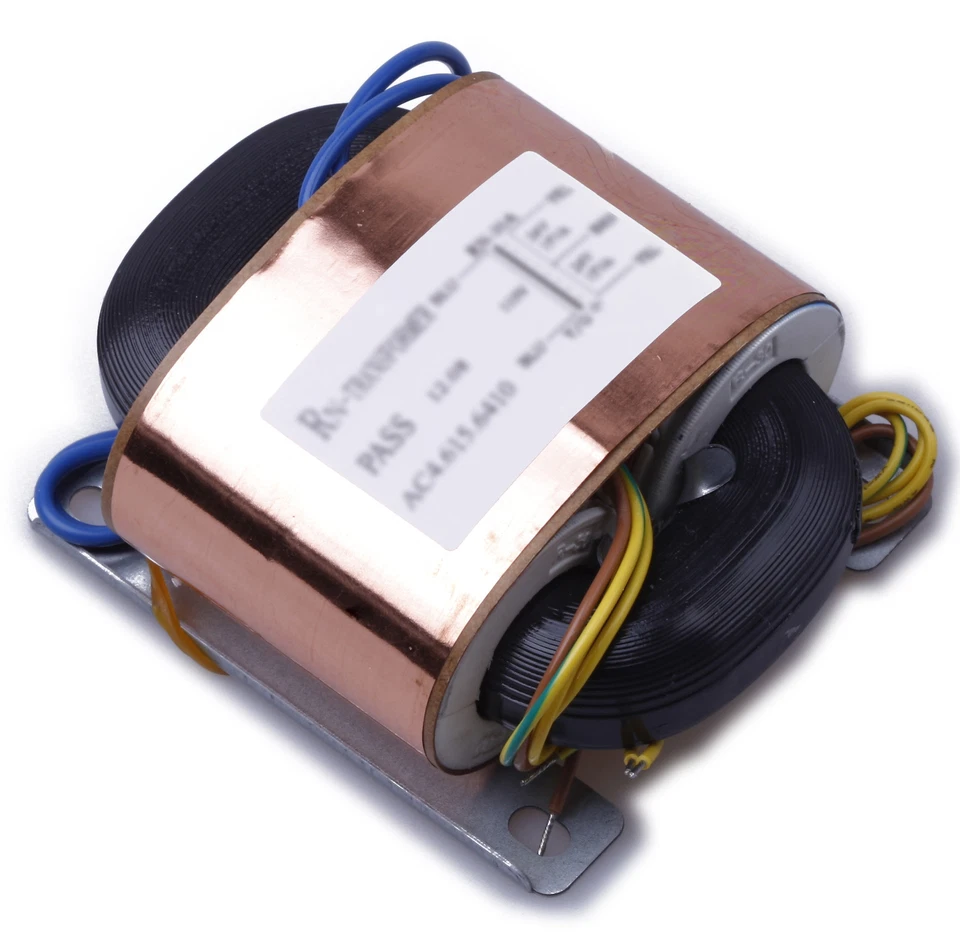 230V 80W 12V X2 OUTPUT R CORE TRANSFORMER With SHIELDING FOR AUDIO - Image 1 of 1