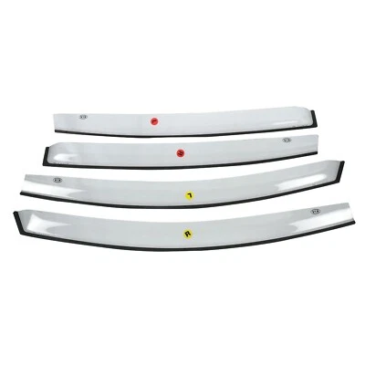 OEM NEW 2012-2017 Kia Rio Side Windows Air Deflector Sport Visors 1W022-ADU00 - Image 1 of 4