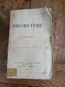 Livre Le Presbytère par R.Topffer de 1846 (L1-2) - Imagen 1 de 10