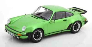 PORSCHE 911 (930) 3.0 TURBO Vert métal de 1976 au 1/18 de KK-Scale KKDC180573 - Picture 1 of 4