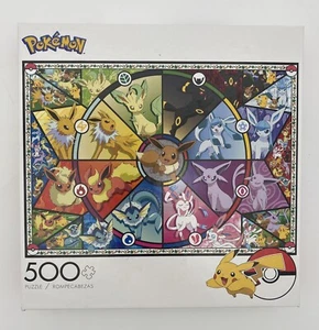Pokémon Eevee Evolutions 500-Piece Puzzle Buffalo Games – New Sealed - Picture 1 of 5