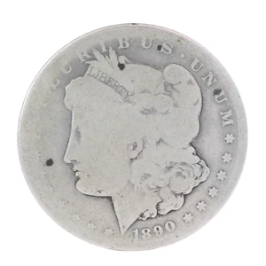 1890-CC Morgan Silver Dollar $1 - AG - Picture 1 of 2