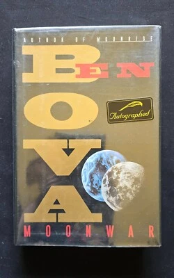 Moonwar by Ben Bova (SIGNED 1st Ed 1998) - Image 1 of 4