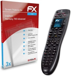 atFoliX 3x Protecteur d'écran pour Logitech Harmony 700 Advanced clair - Photo 1/9