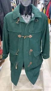 FRANCYS & WILLIAMS Mod montgomery usato misto lana uomo man Tg 52 verde XYE203L - Picture 1 of 7