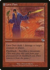 Lava Dart Judgment HEAVILY PLD Red Common MAGIC THE GATHERING MTG CARD ABUGames