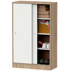 Armario Dormitorio, Multiusos, Baño, Mueble Bajo Auxiliar, Zapatero,120x74x33 cm - Imagen 1 de 7